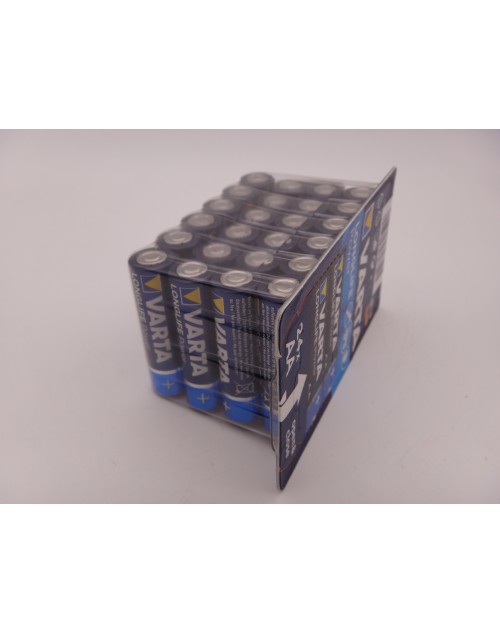 Varta LR6 AA 1.5V baterii alcaline Longlife Power set 24 bucati 4906301124